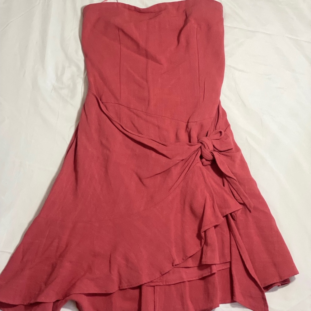 Strapless Mini Dress